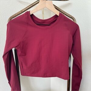 Fleo NWT Medium foundation crop in Cabernet